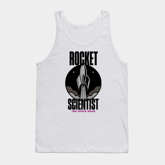 Rocket Scientist Tank Top by Kyuushima